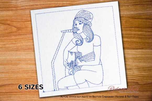 Beautiful Passionate Female Singer