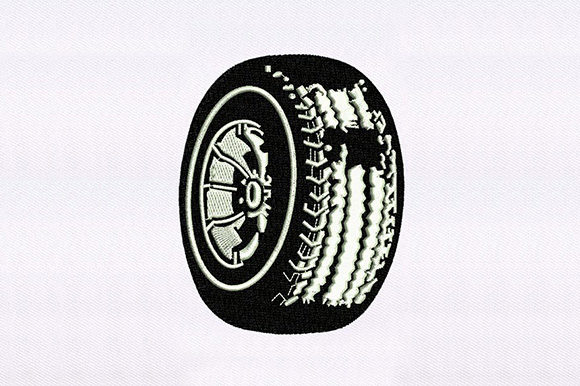 Black Rubber Wheel