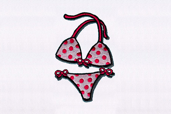 Dot Printed Swimsuit