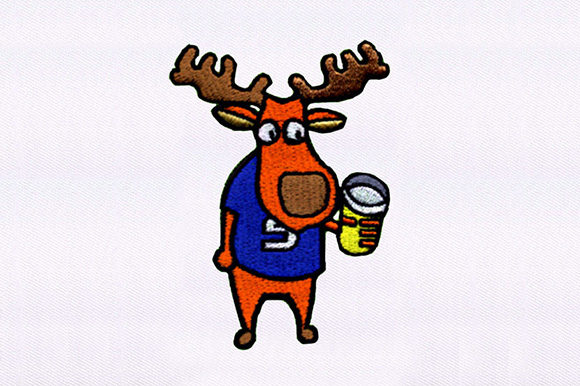 Drinking Moose