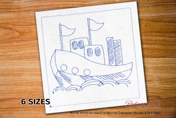 Fishing Boat Lineart