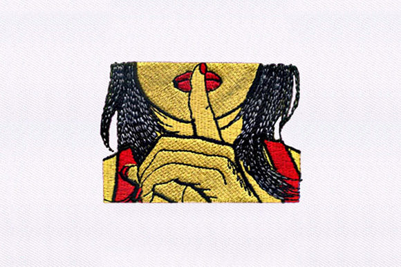 Hushing Woman