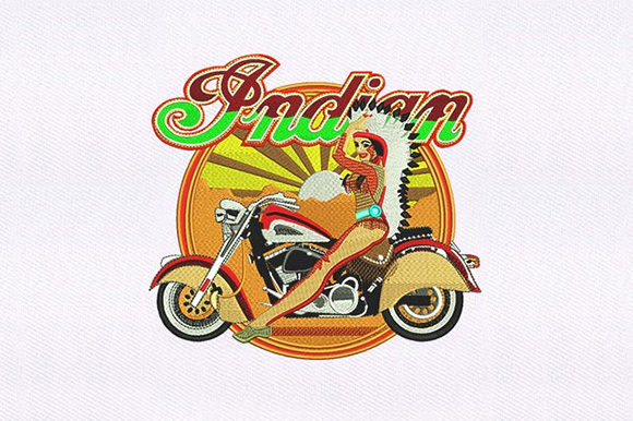 Indian Biker Native